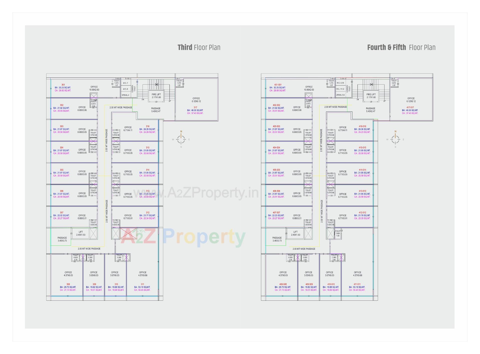 Layout of real estate project Shivanta Highstreet located at Vadodara, Vadodara, Gujarat