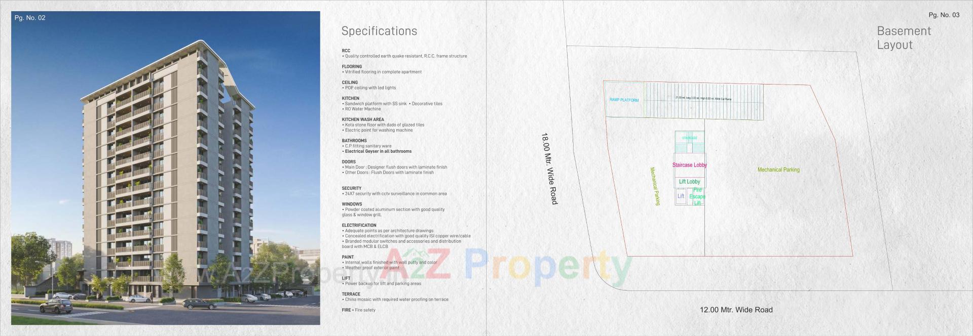  of real estate project Shivanta Sky View located at Gotri, Vadodara, Gujarat