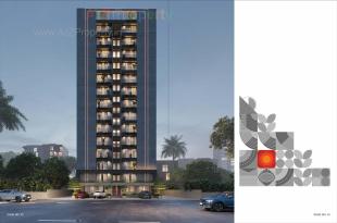 Elevation of real estate project Shivanta located at Danteshwar, Vadodara, Gujarat