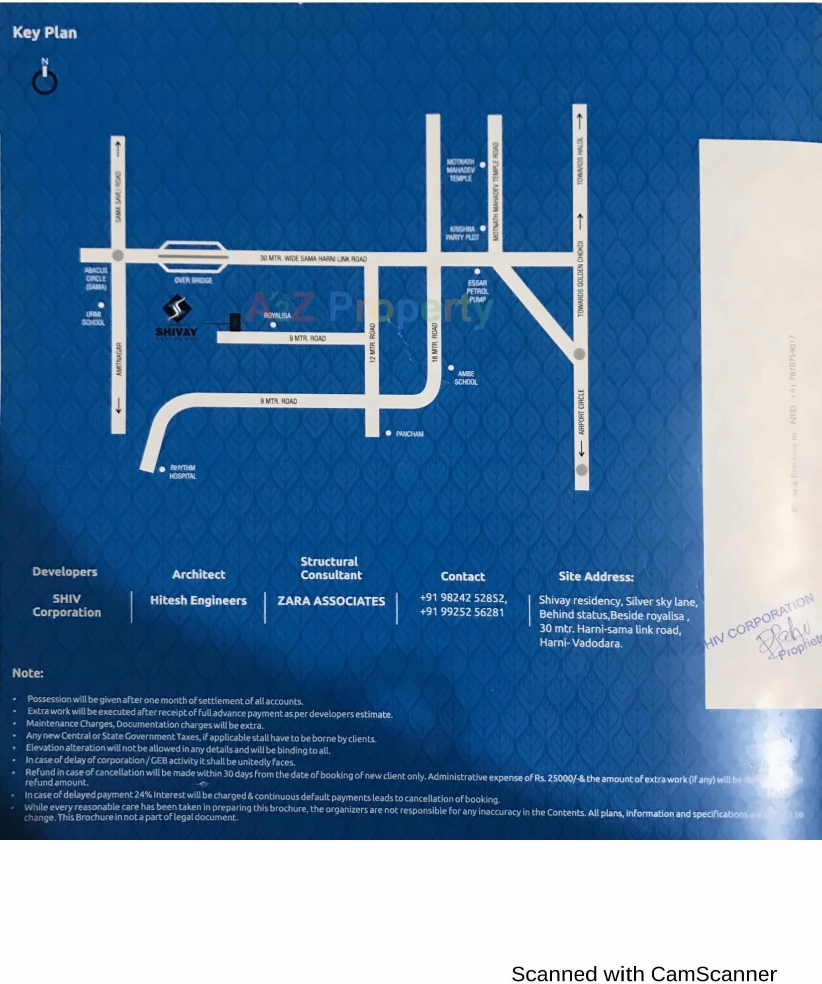  of real estate project Shivay Residency located at Vadodara, Vadodara, Gujarat