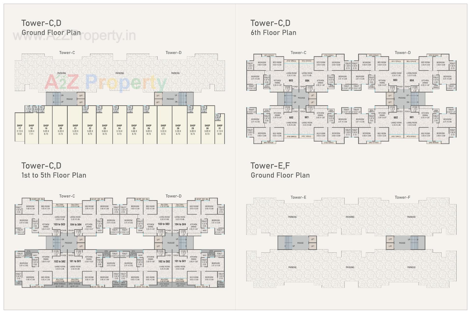 Layout of real estate project Shivay Splendid located at Ankhol, Vadodara, Gujarat