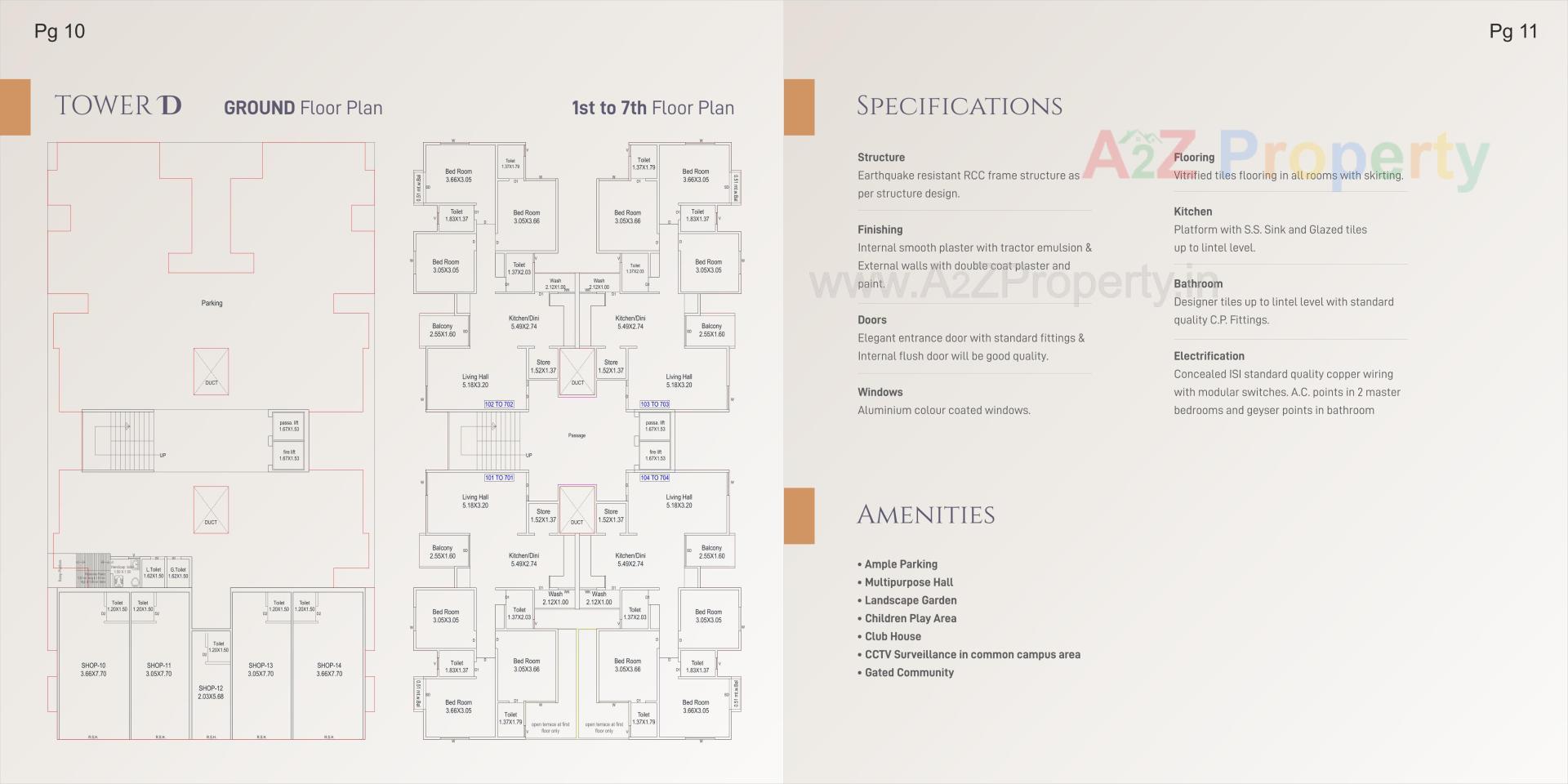  of real estate project Shivay Splendora located at Ankhol, Vadodara, Gujarat