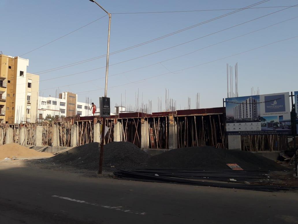 144101_const of real estate project Shivdhara City Center located at Bhayli, Vadodara, Gujarat