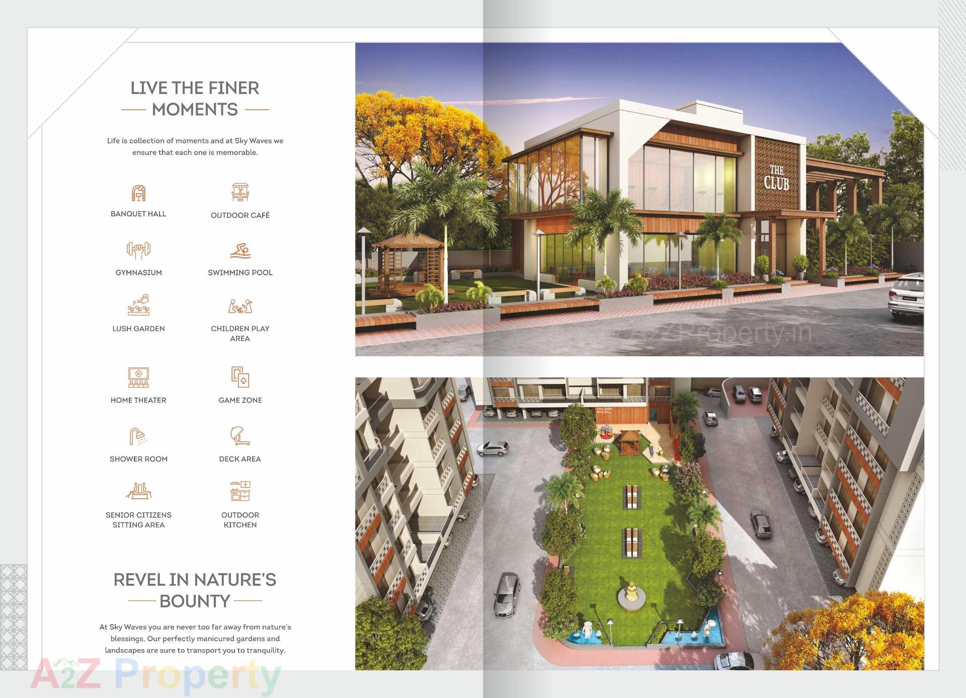  of real estate project Shree Aarna Sky Waves located at Gotri, Vadodara, Gujarat