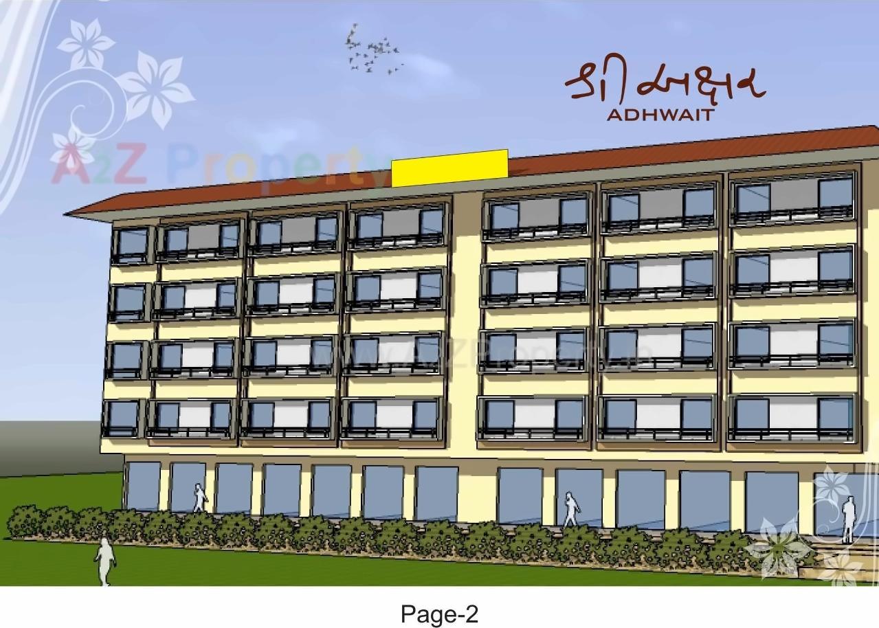 3D Elevation of real estate project Shree Akshar Adhwait located at Pavlepur, Vadodara, Gujarat