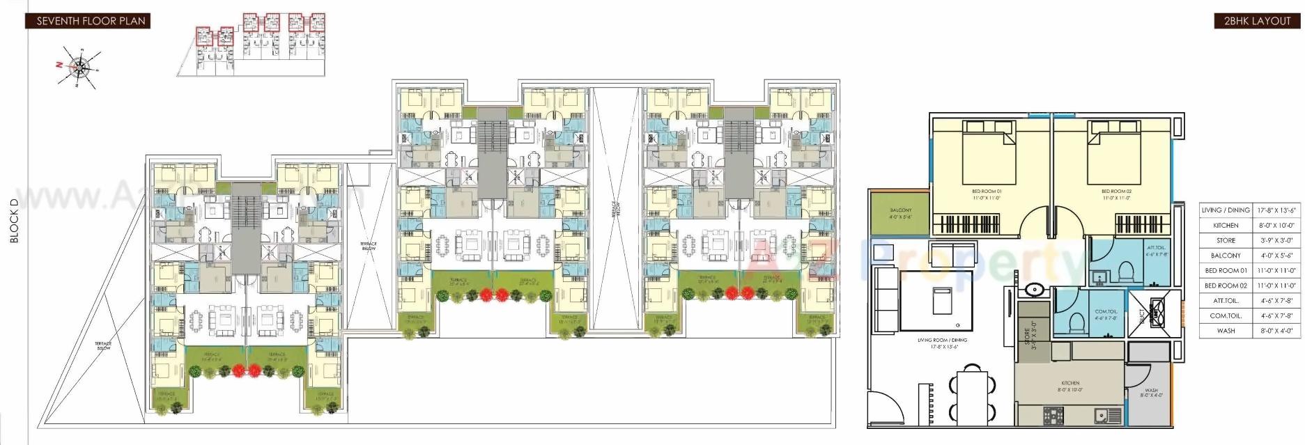 Layout of real estate project Shree Balaji Wind located at Vadodara, Vadodara, Gujarat
