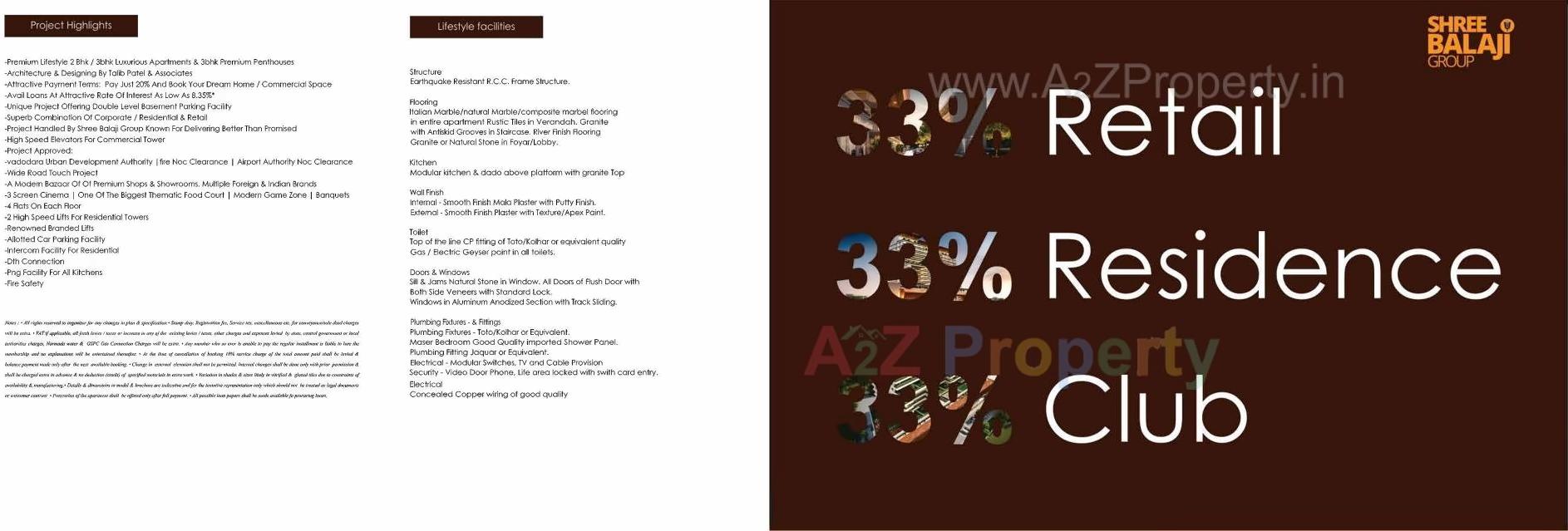  of real estate project Shree Balaji Wind located at Vadodara, Vadodara, Gujarat