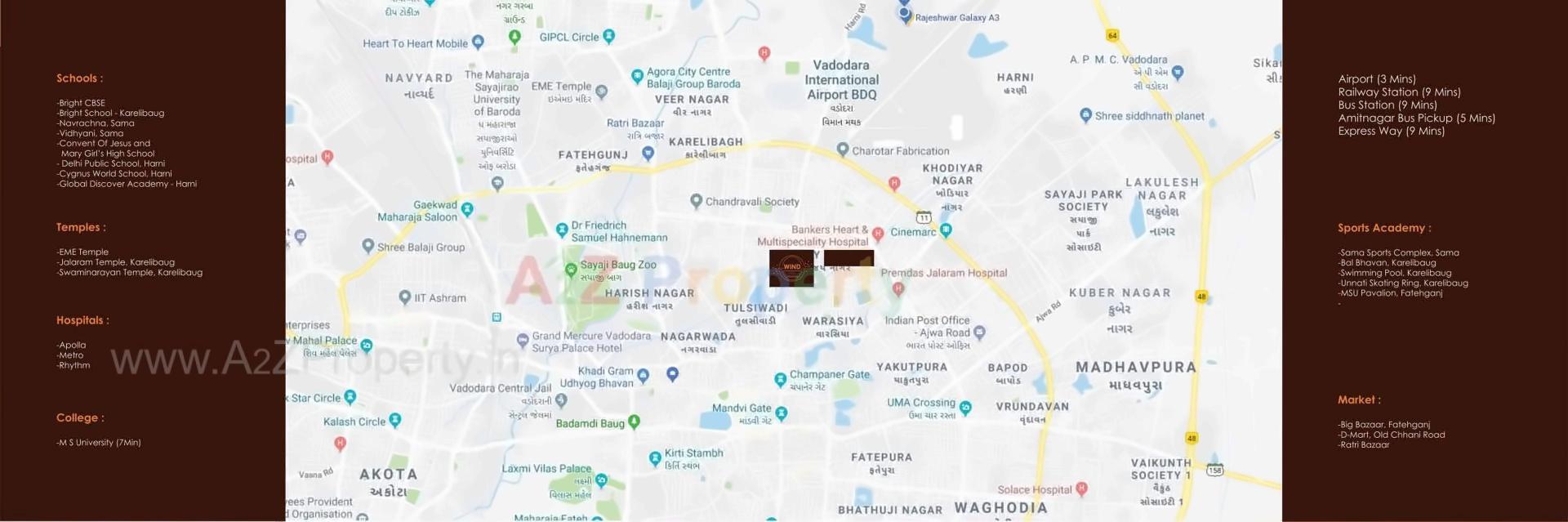  of real estate project Shree Balaji Wind located at Vadodara, Vadodara, Gujarat