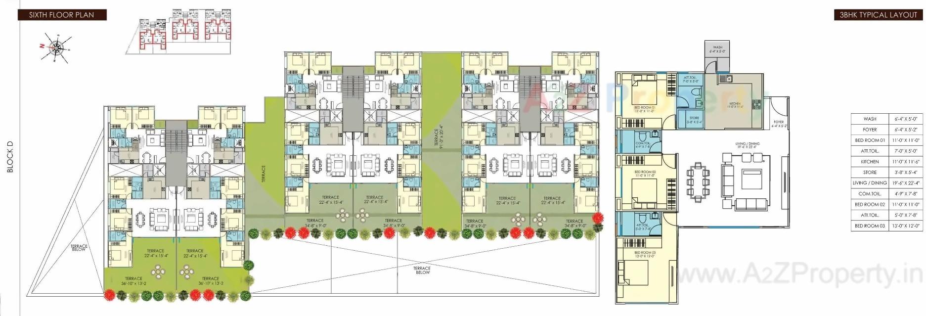 Layout of real estate project Shree Balaji Wind located at Vadodara, Vadodara, Gujarat