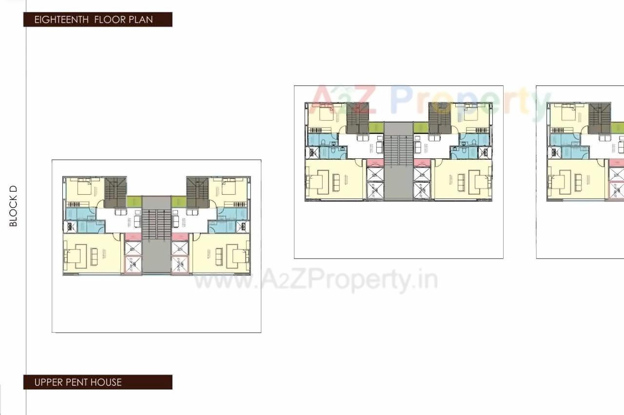 Layout of real estate project Shree Balaji Wind located at Savad, Vadodara, Gujarat