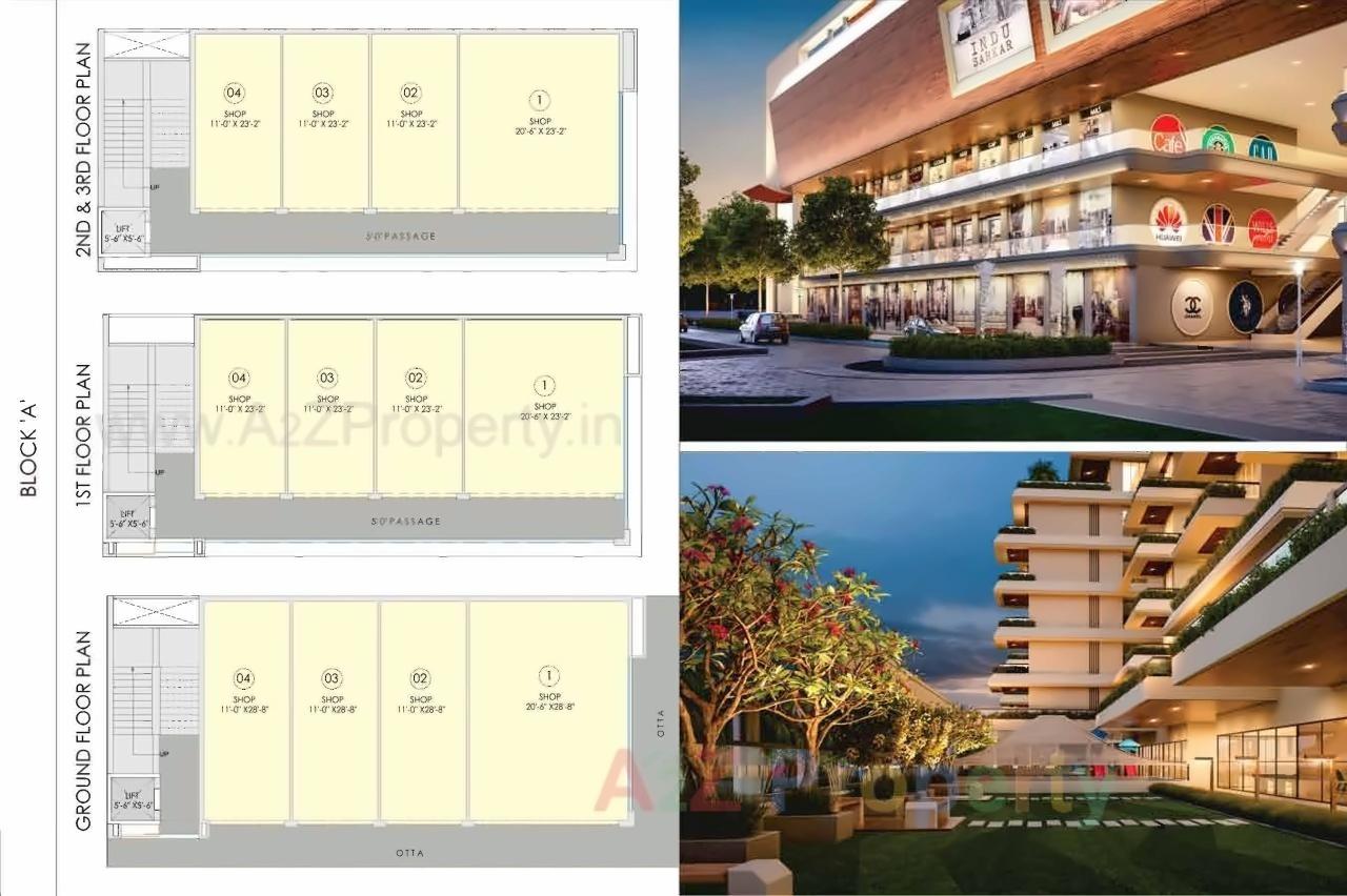 Layout of real estate project Shree Balaji Wind located at Savad, Vadodara, Gujarat