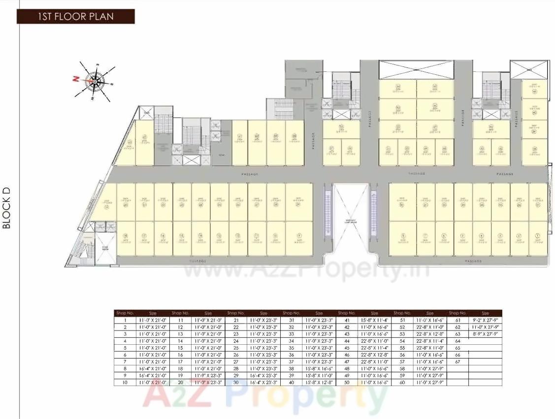Layout of real estate project Shree Balaji Wind located at Savad, Vadodara, Gujarat