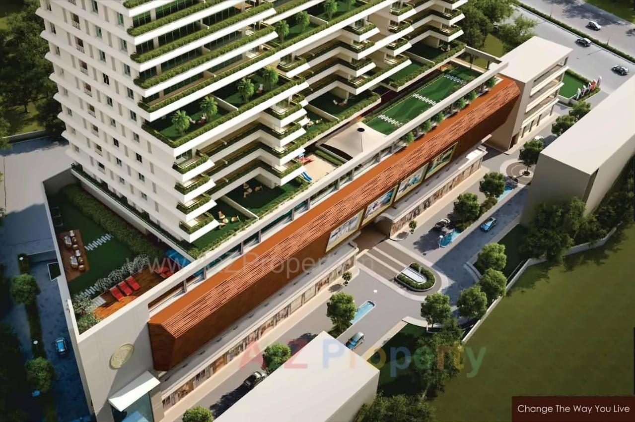 3D Elevation of real estate project Shree Balaji Wind located at Savad, Vadodara, Gujarat