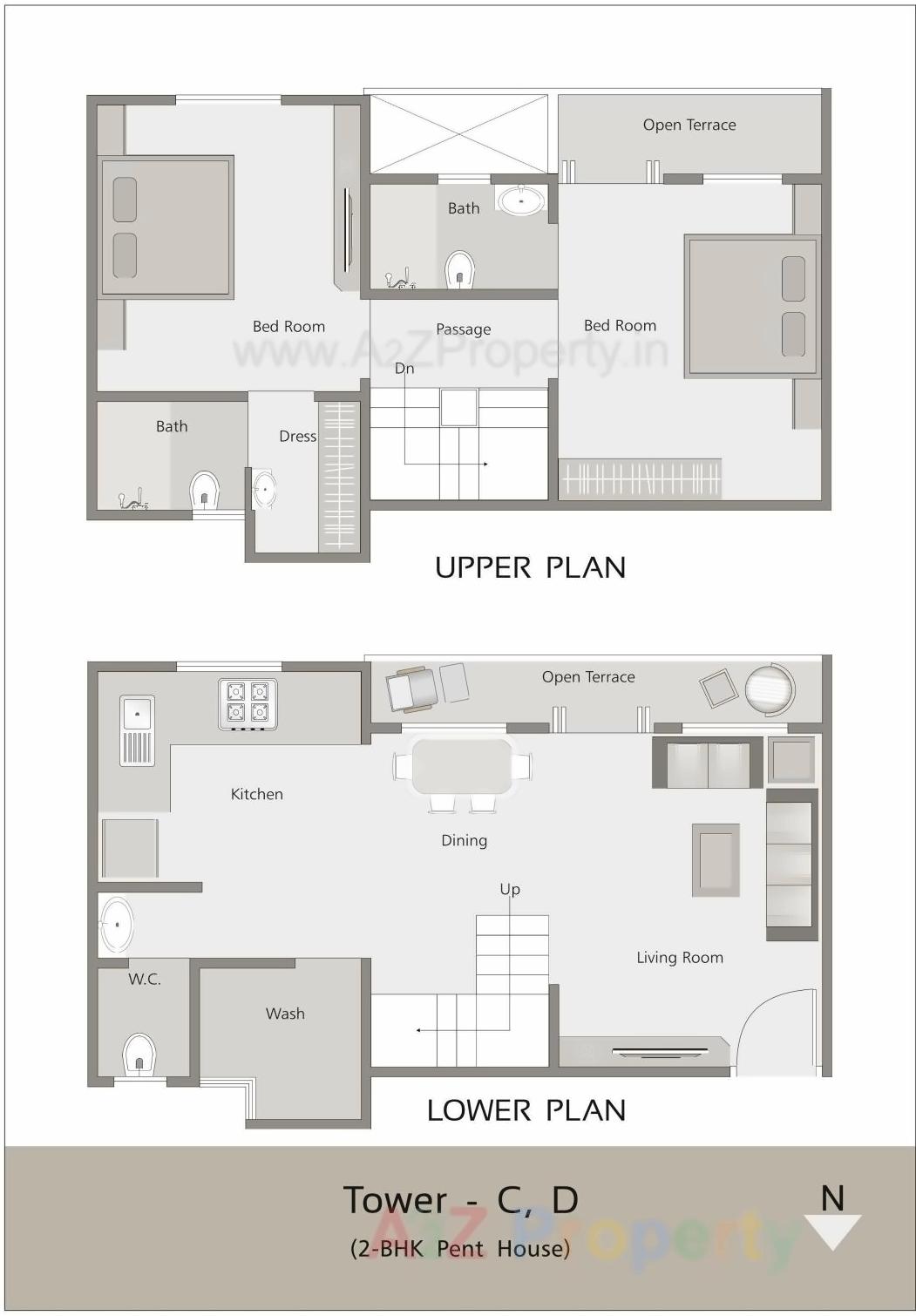 Layout of real estate project Shree Harikrishna Resicom located at Sayajipura, Vadodara, Gujarat