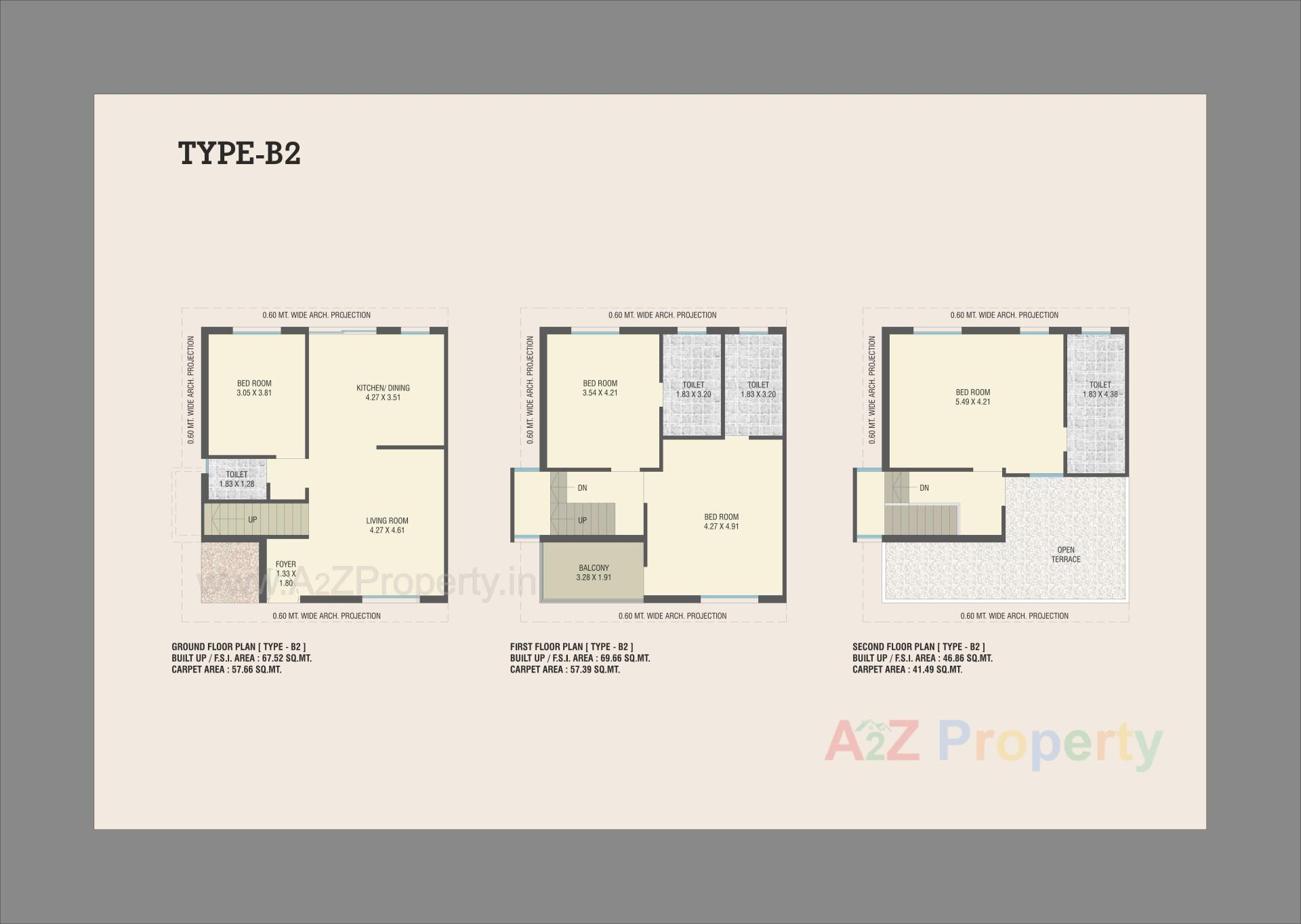 Layout of real estate project Shree Kanha Bunglows located at Bhayali, Vadodara, Gujarat