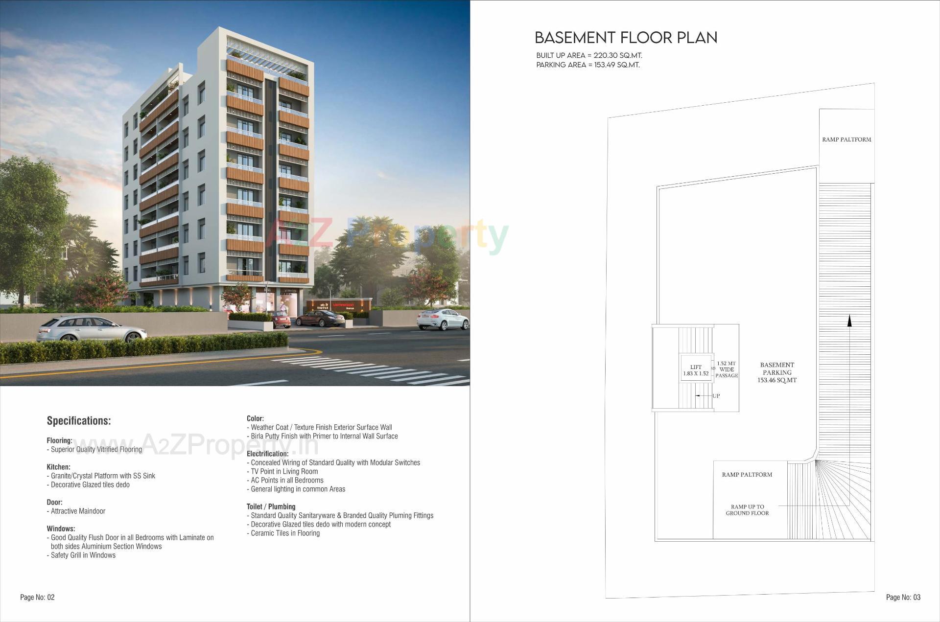  of real estate project Shree Kanha Laxmi Narayan Avenue located at Manjalpur, Vadodara, Gujarat