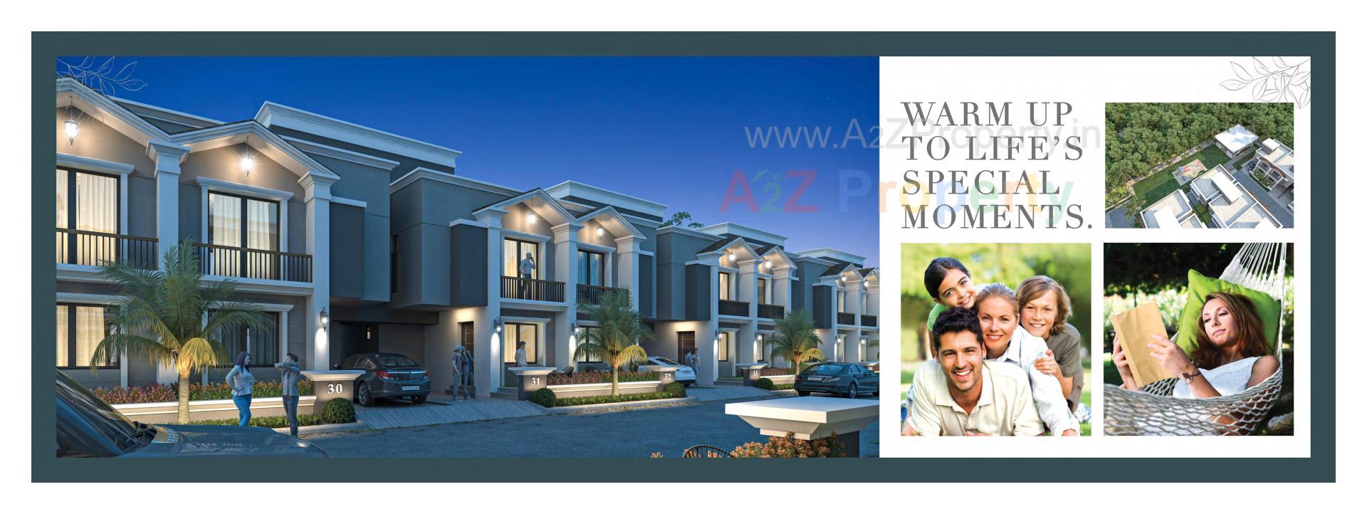 3D Elevation of real estate project Shree Nilkanth Duplex located at Ankhol, Vadodara, Gujarat