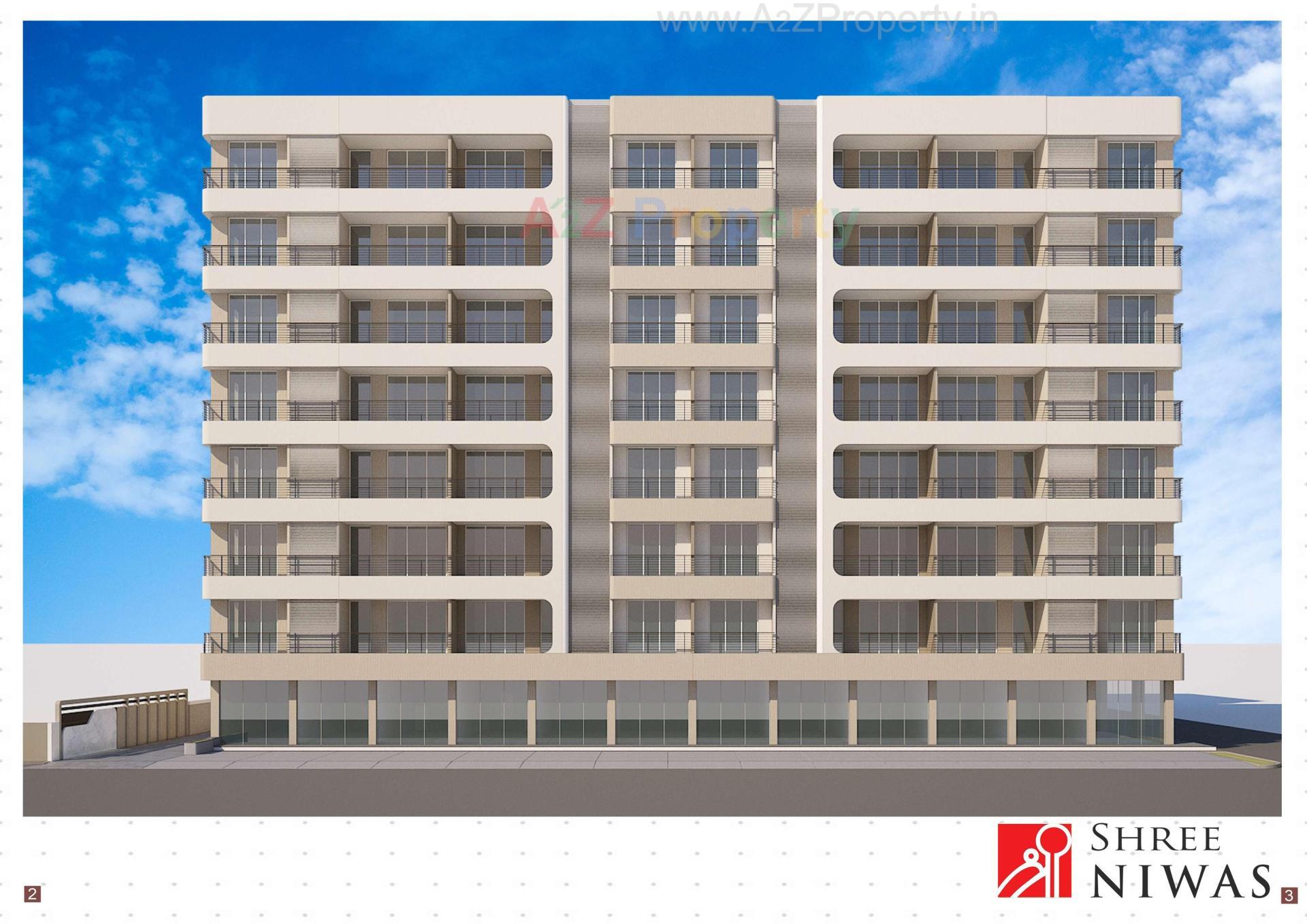 3D Elevation of real estate project Shree Niwas located at Makarpura, Vadodara, Gujarat