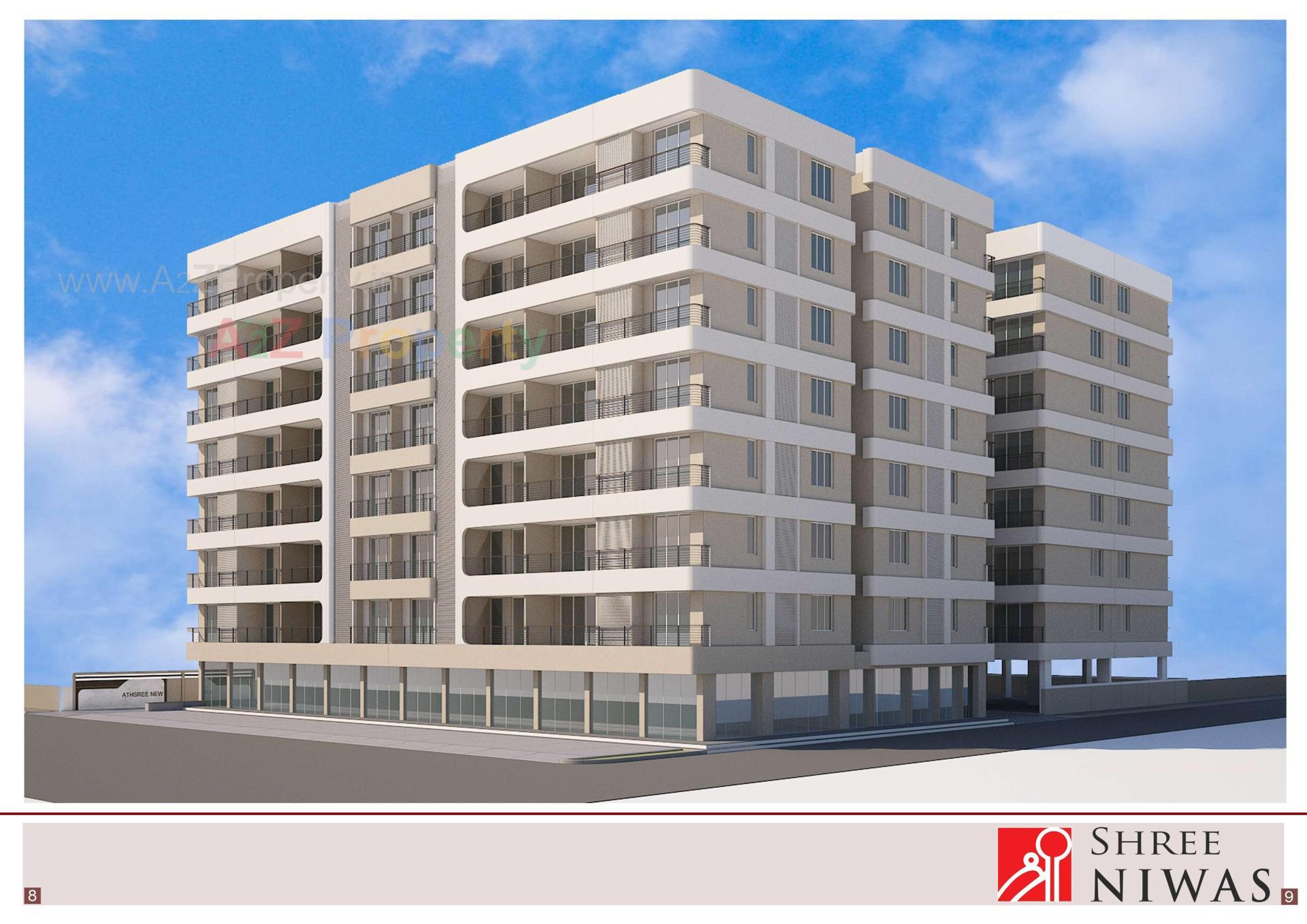 3D Elevation of real estate project Shree Niwas located at Makarpura, Vadodara, Gujarat