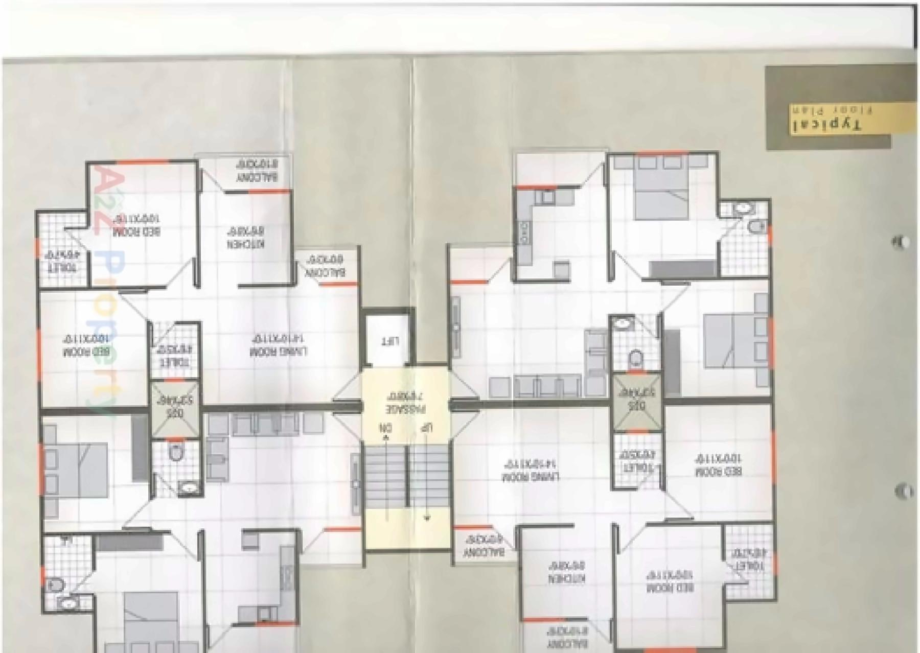 Layout of real estate project Shree Pramukh Residency located at Padra, Vadodara, Gujarat