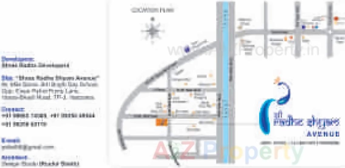  of real estate project Shree Radhe Shyam Avenue located at Bhayli, Vadodara, Gujarat