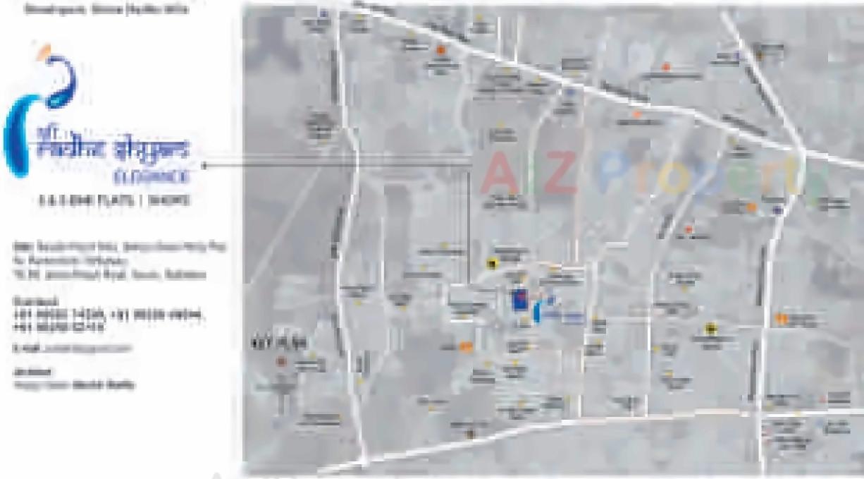  of real estate project Shree Radheshyam Elegance located at Vasna, Vadodara, Gujarat