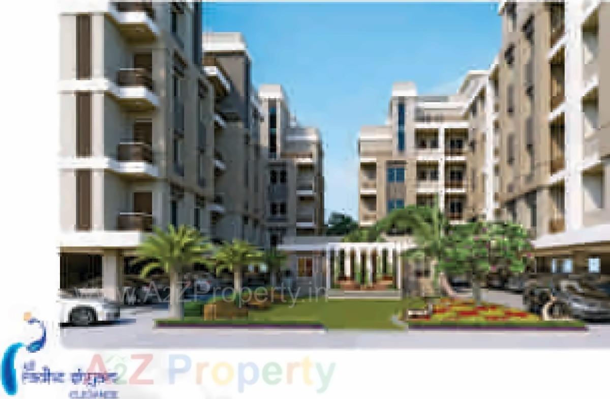 3D Elevation of real estate project Shree Radheshyam Elegance located at Vasna, Vadodara, Gujarat