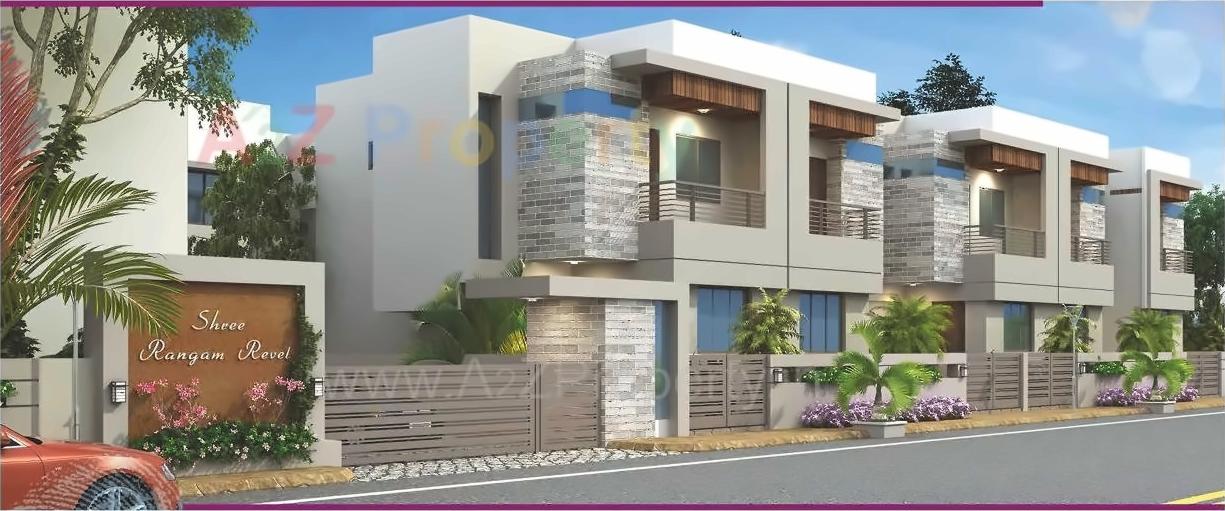3D Elevation of real estate project Shree Rangam Revel located at Sayajipura, Vadodara, Gujarat