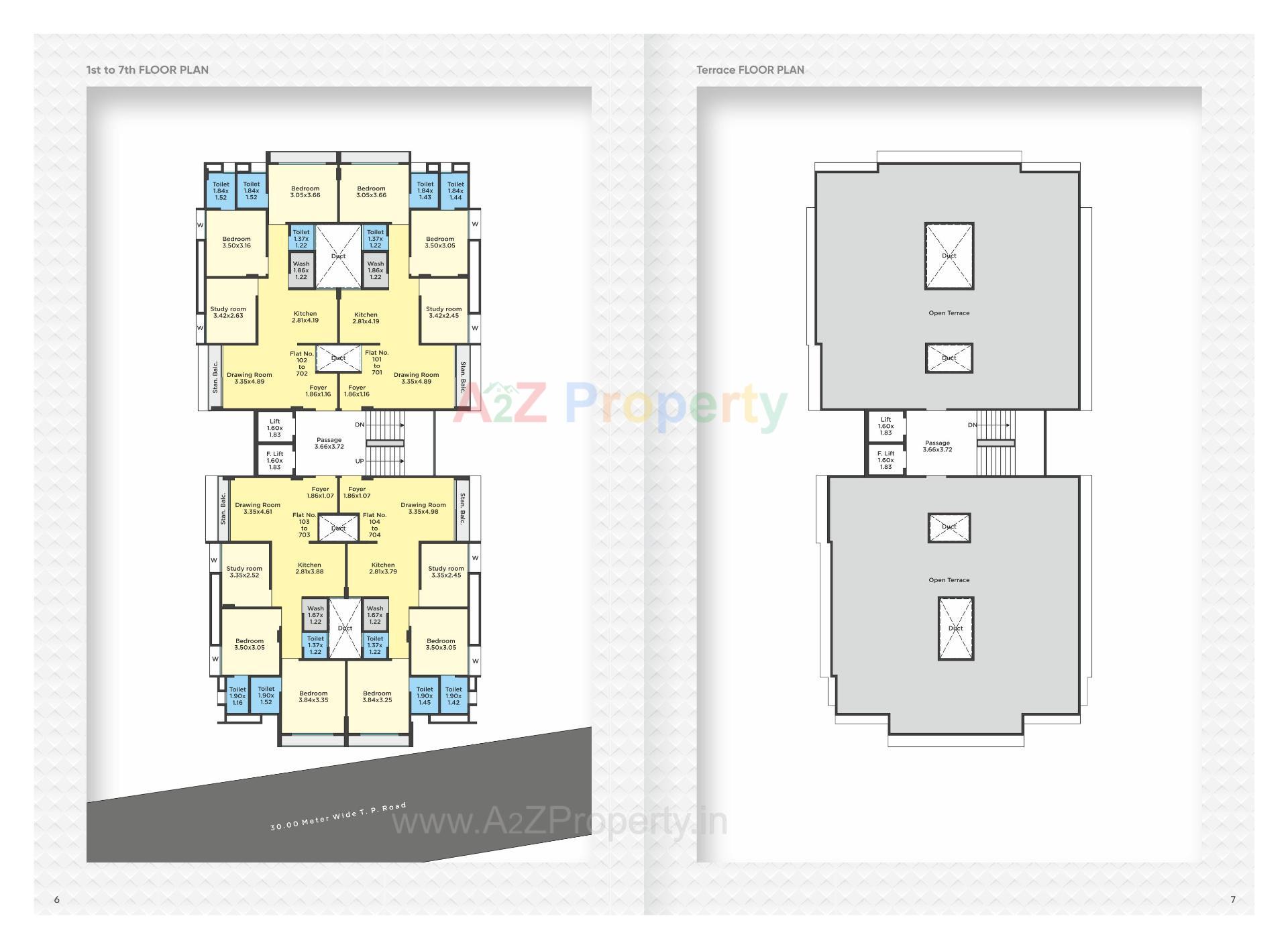 Layout of real estate project Shree Rangam Square located at Vadsar, Vadodara, Gujarat