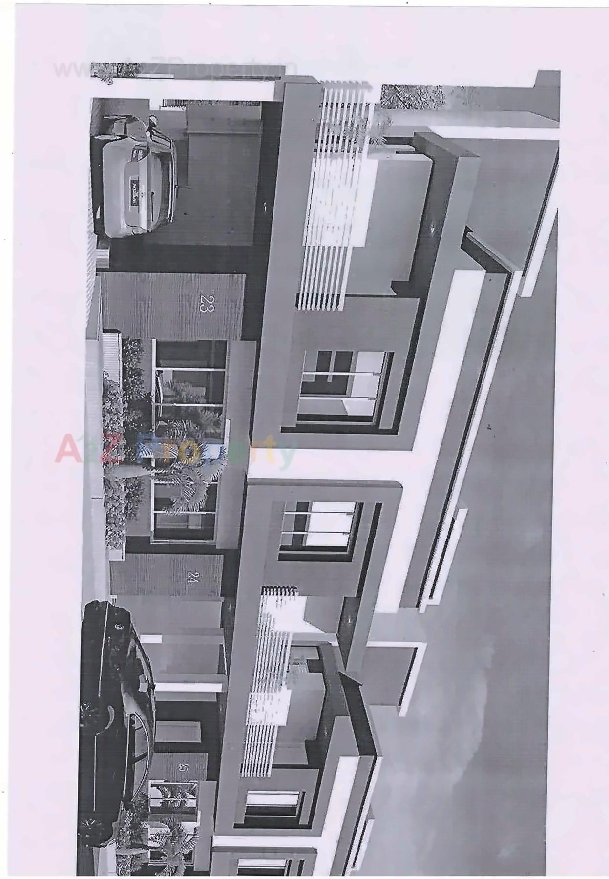 Layout of real estate project Shree Rangam Villa located at Pavlepur, Vadodara, Gujarat