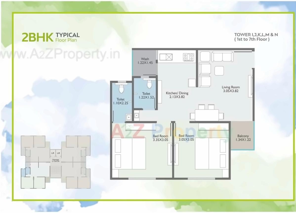Layout of real estate project Shree Siddheshwar Habitat located at Tarsali, Vadodara, Gujarat