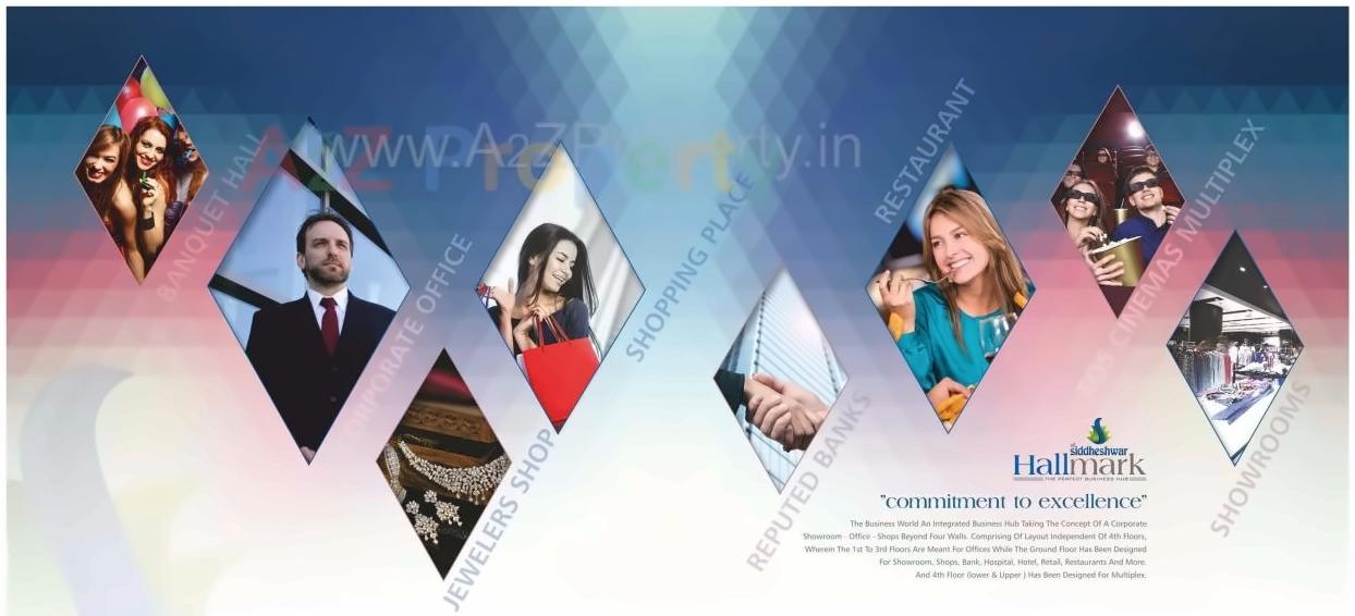  of real estate project Shree Siddheshwar Hallmark located at Bapod, Vadodara, Gujarat