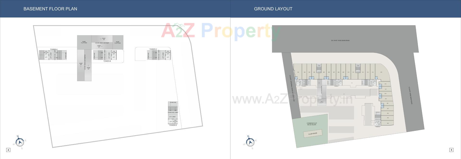 Layout of real estate project Shree Siddheshwar Happylife located at Vadsar, Vadodara, Gujarat