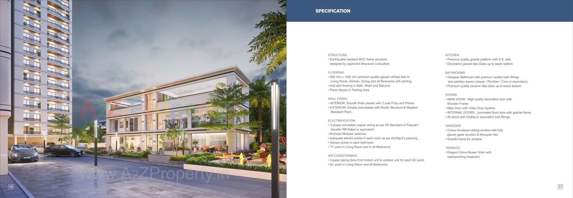  of real estate project Shree Siddheshwar Happylife located at Vadsar, Vadodara, Gujarat