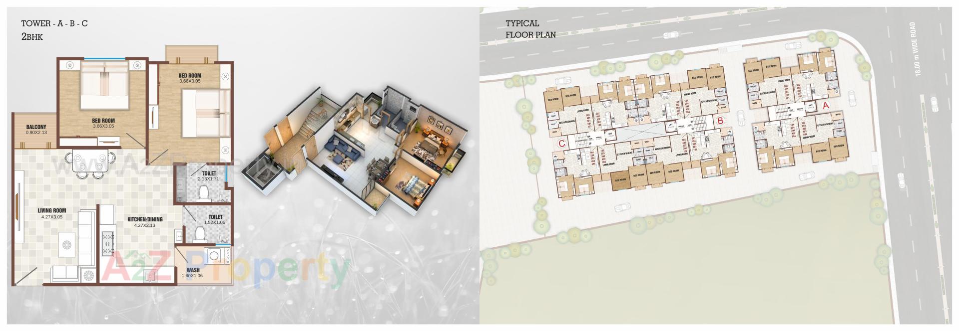 Layout of real estate project Shree Siddheshwar Hari Darshan located at Chhani, Vadodara, Gujarat