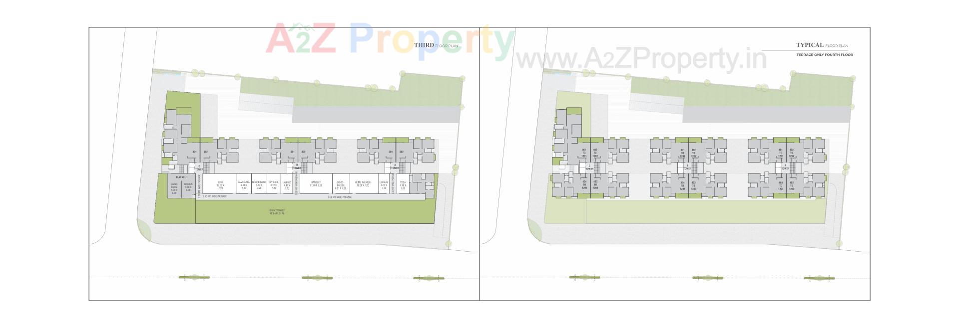 Layout of real estate project Shree Siddheshwar Havelock located at Sama, Vadodara, Gujarat
