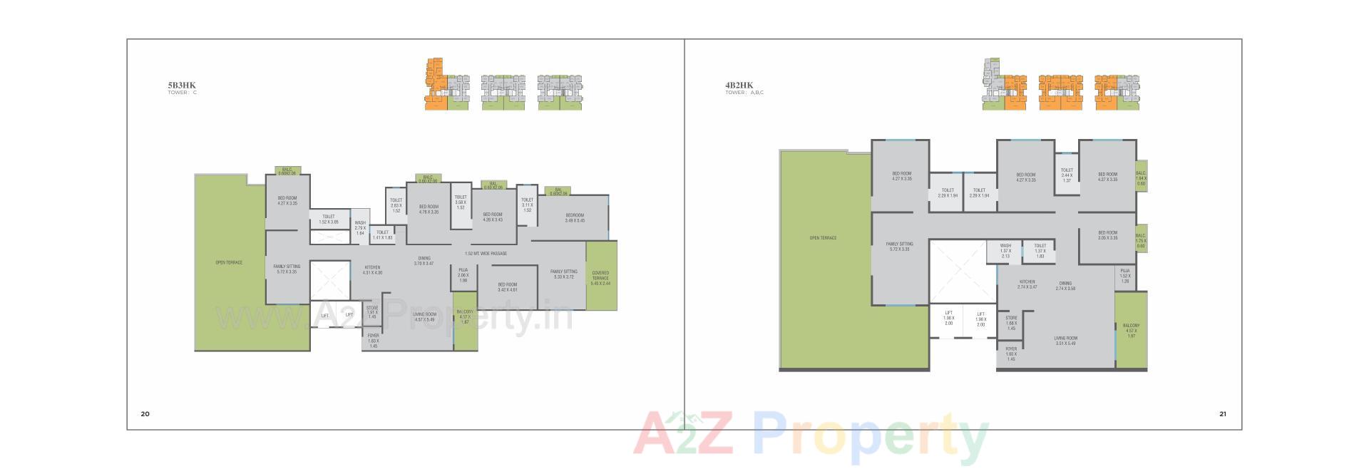 Layout of real estate project Shree Siddheshwar Havelock located at Sama, Vadodara, Gujarat