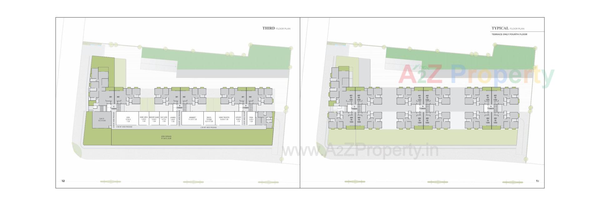 Layout of real estate project Shree Siddheshwar Havelock located at Sama, Vadodara, Gujarat