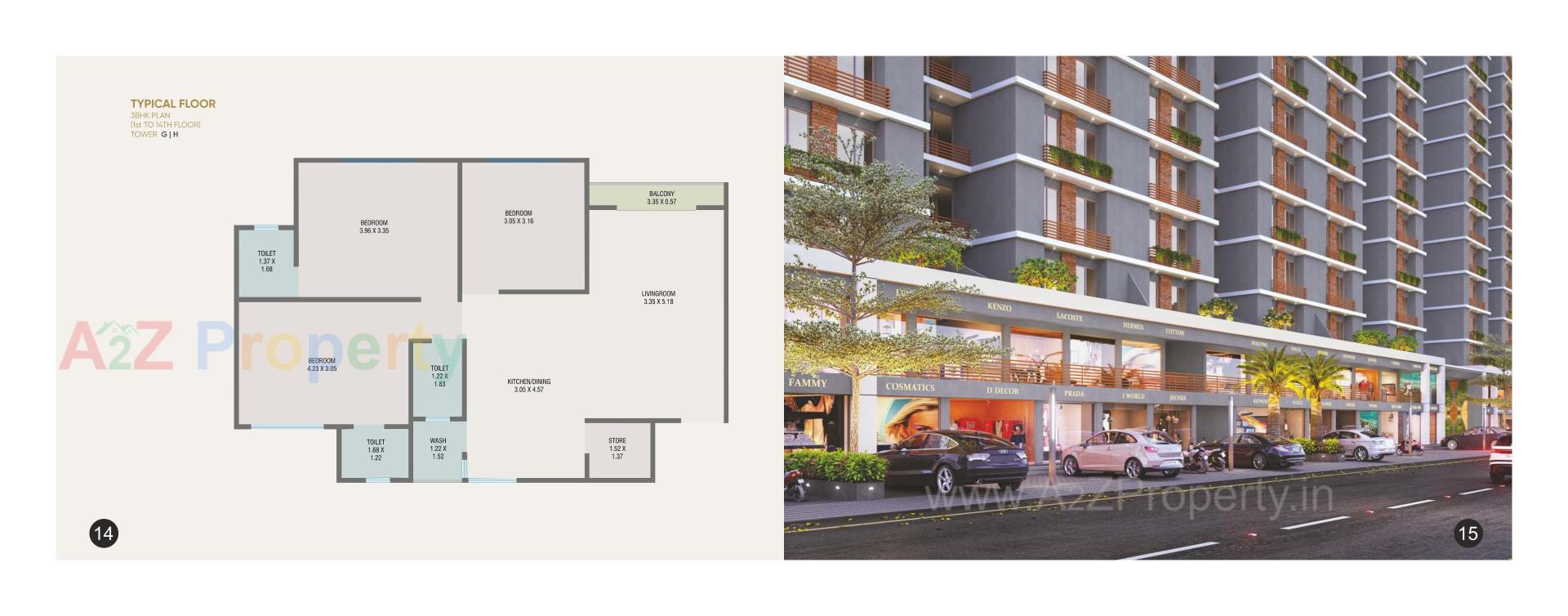 Layout of real estate project Shree Siddheshwar Helenium located at Chhani, Vadodara, Gujarat