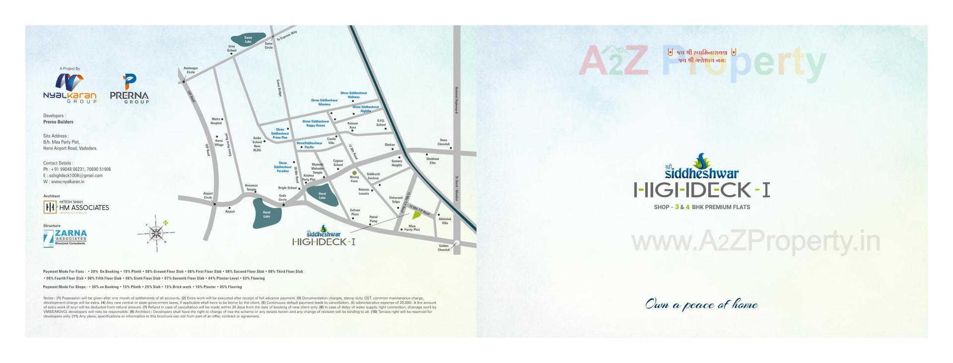  of real estate project Shree Siddheshwar Highdeck located at Harni, Vadodara, Gujarat