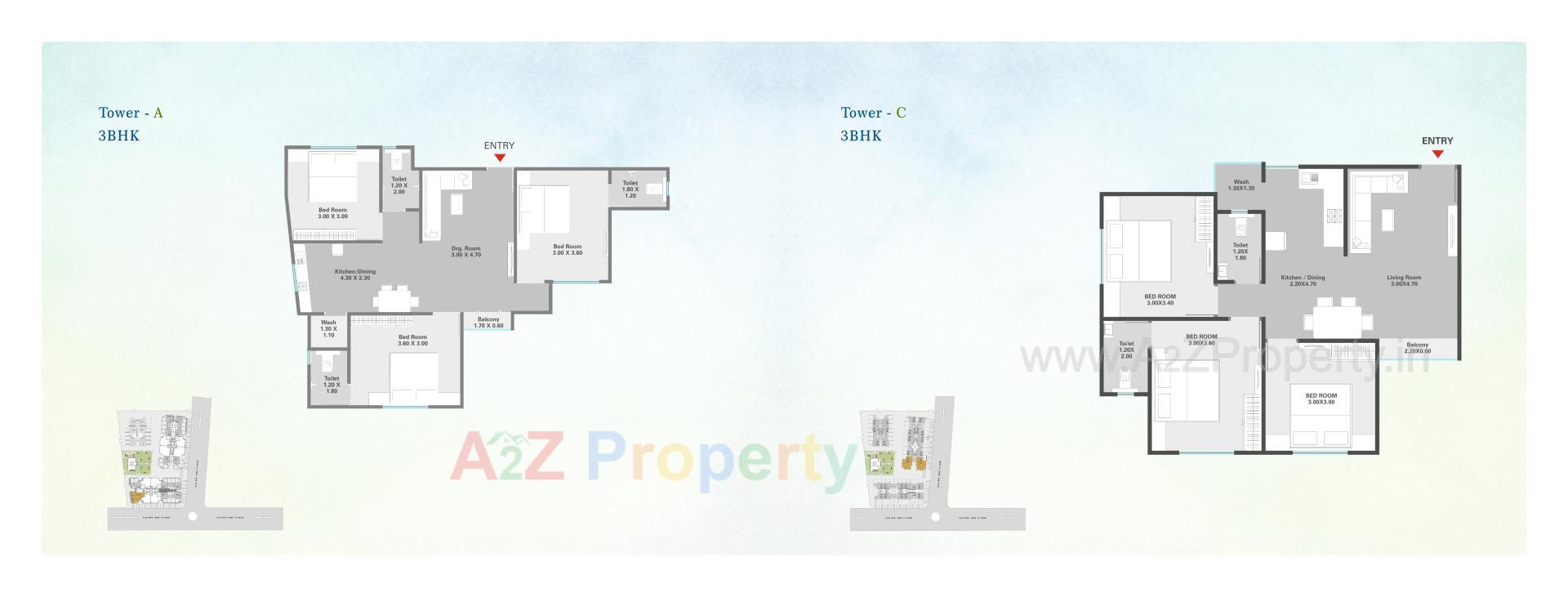 Layout of real estate project Shree Siddheshwar Highdeck located at Harni, Vadodara, Gujarat
