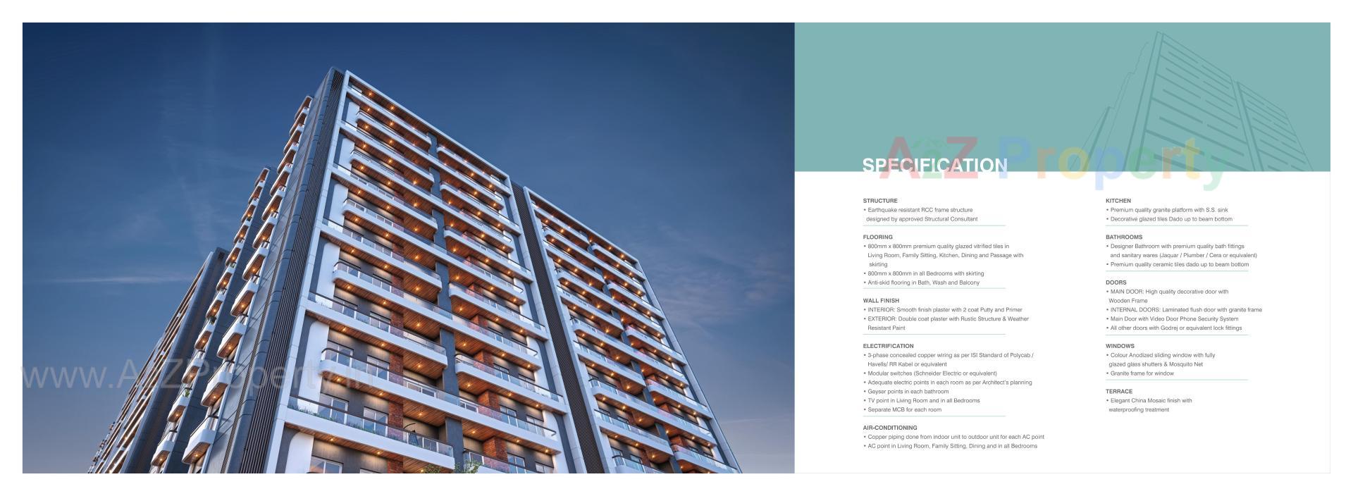  of real estate project Shree Siddheshwar Highness located at Bapod, Vadodara, Gujarat