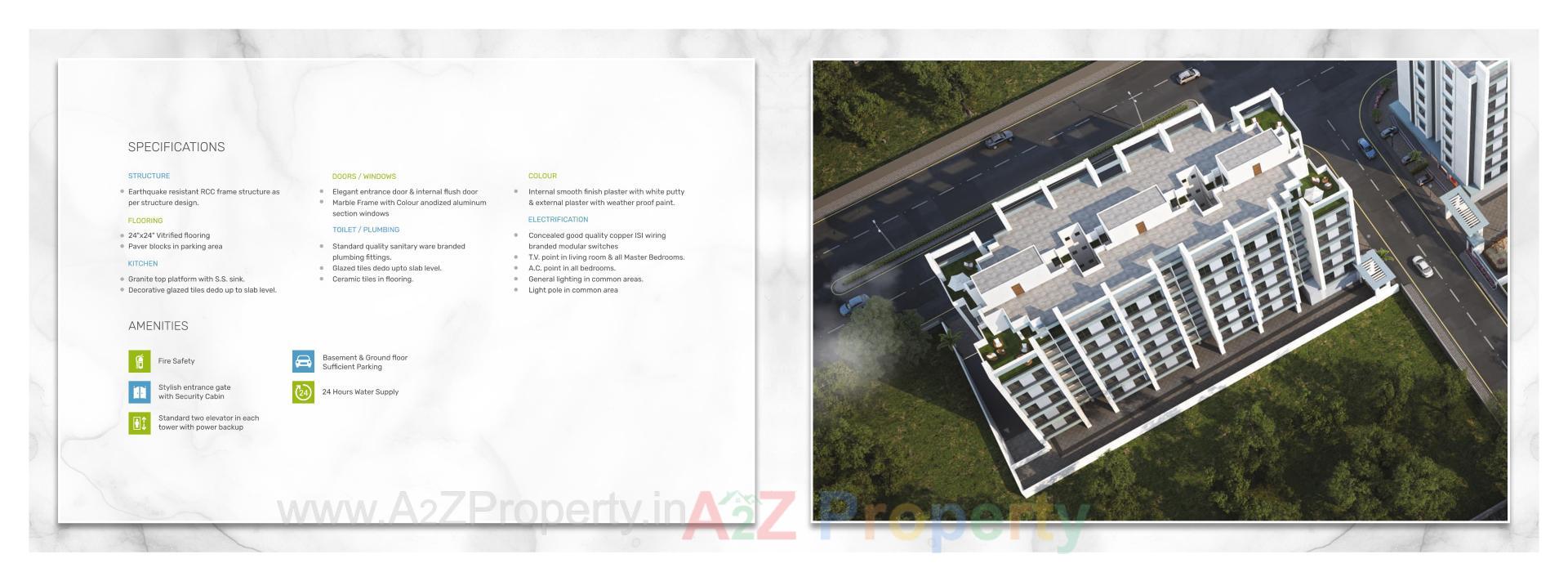  of real estate project Shree Siddheshwar Highstreet located at Vadsar, Vadodara, Gujarat