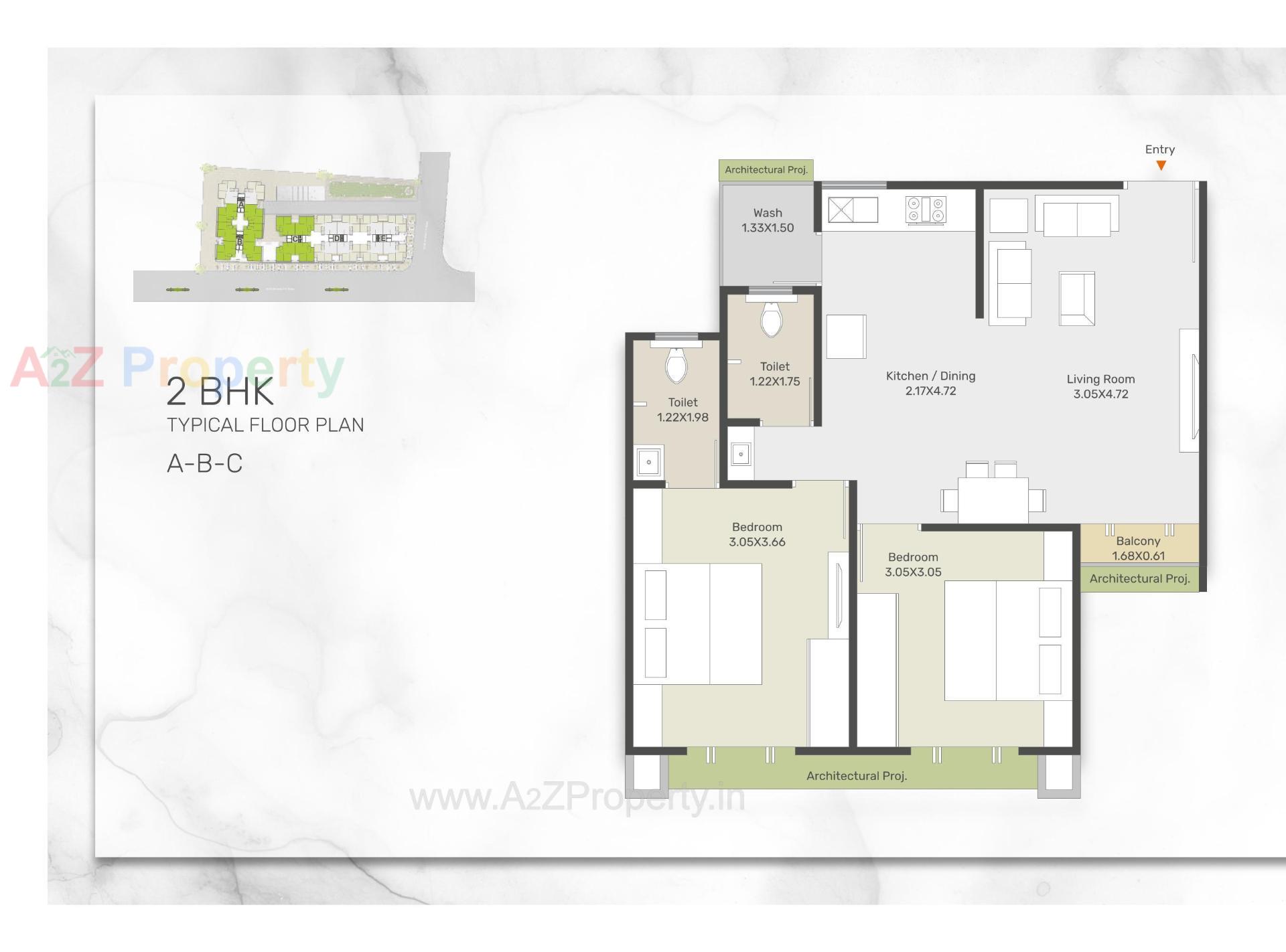 Layout of real estate project Shree Siddheshwar Highstreet located at Vadsar, Vadodara, Gujarat