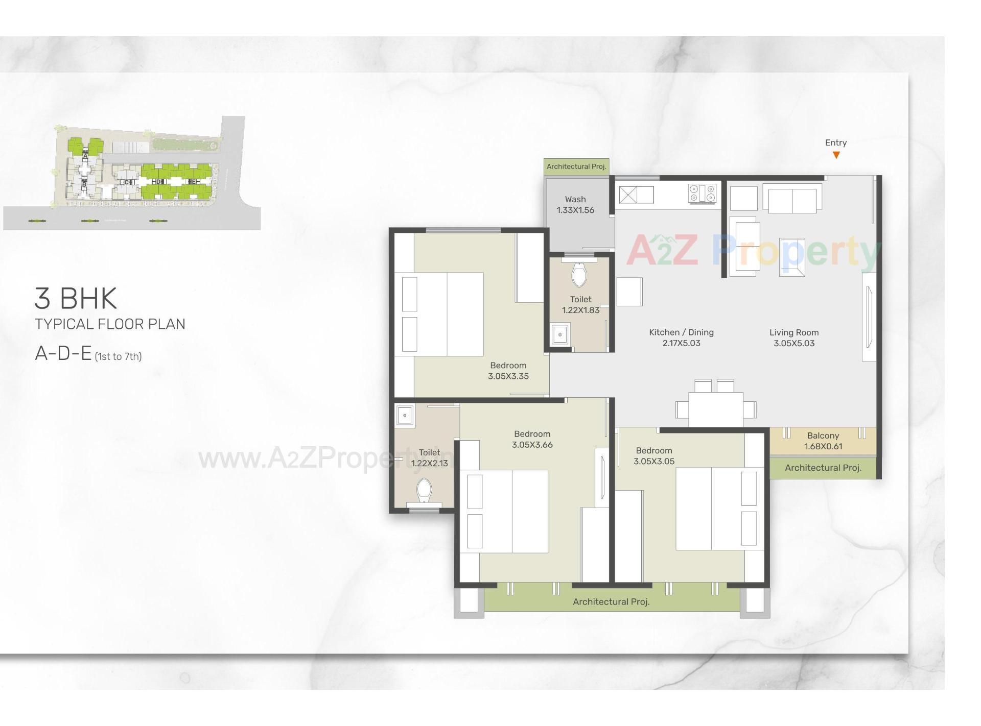 Layout of real estate project Shree Siddheshwar Highstreet located at Vadsar, Vadodara, Gujarat