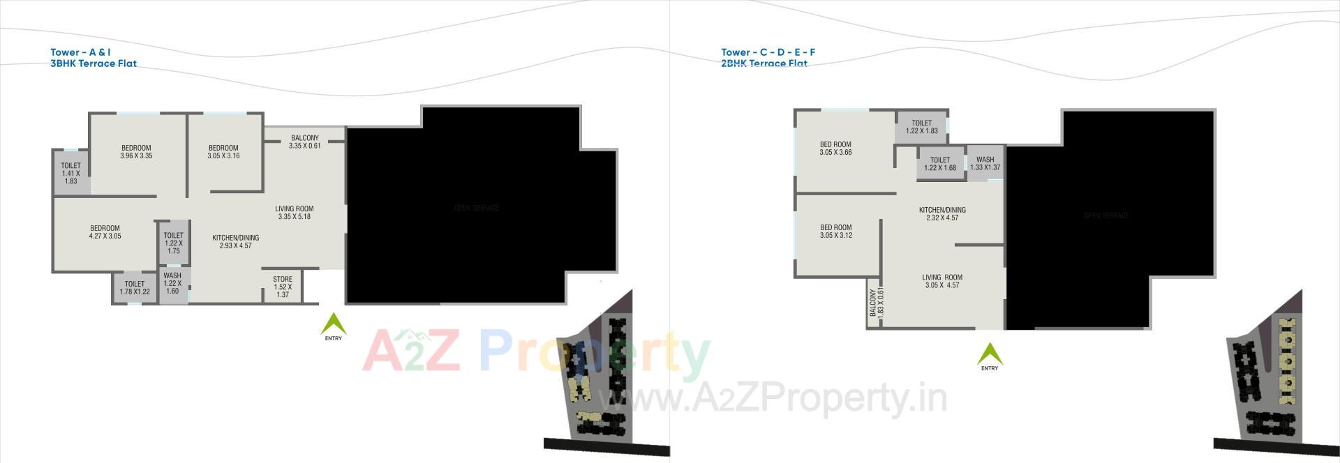 Layout of real estate project Shree Siddheshwar Hilltown located at Vemali, Vadodara, Gujarat