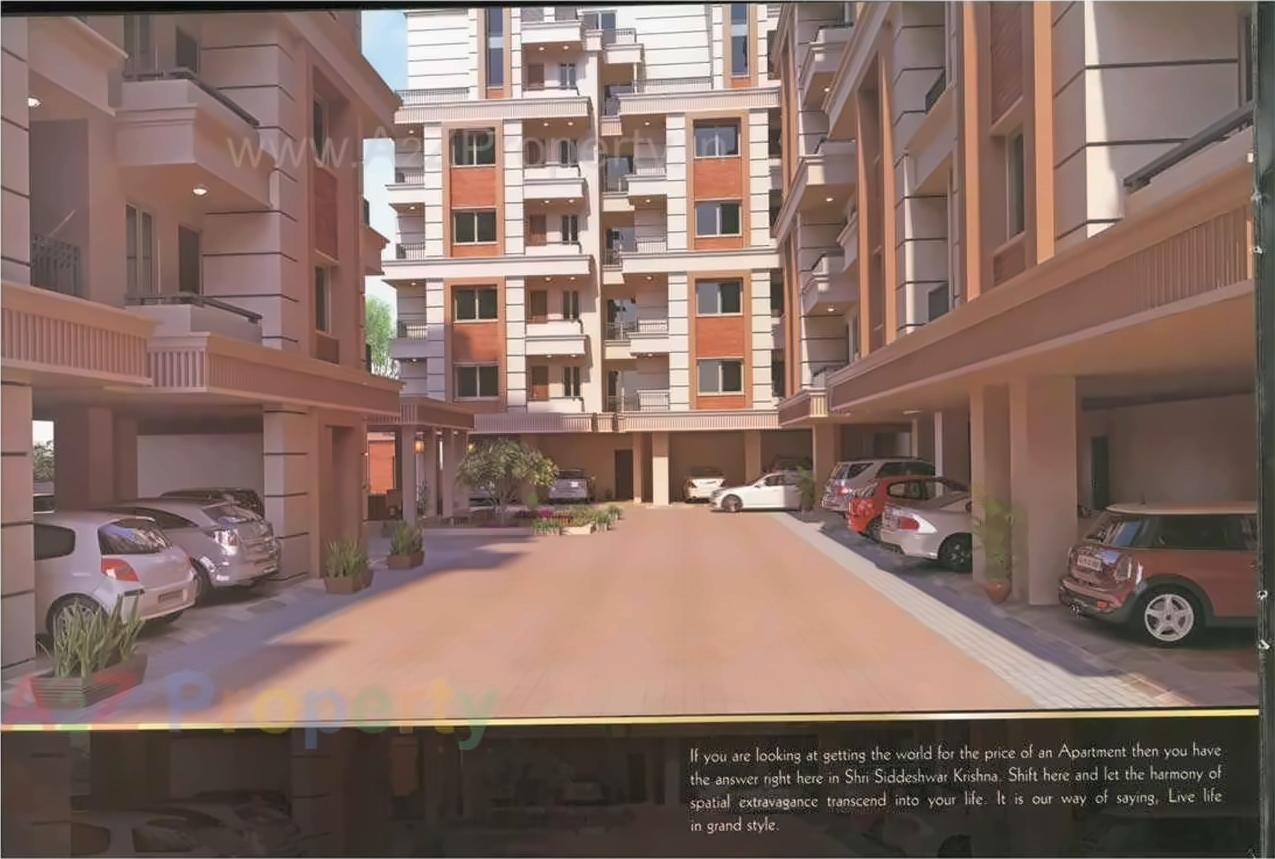 3D Elevation of real estate project Shree Siddheshwar Krishna located at Bhayli, Vadodara, Gujarat