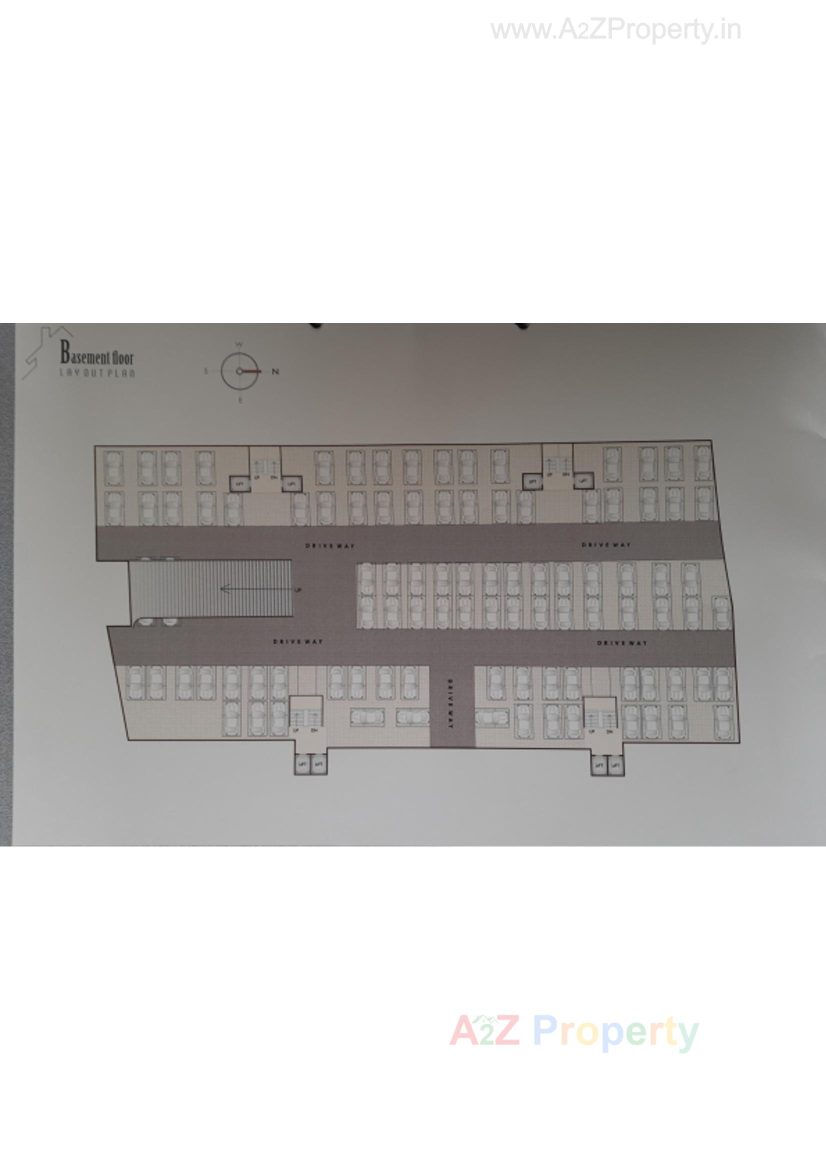 Layout of real estate project Shree Siddheshwar Pacific located at Harni, Vadodara, Gujarat