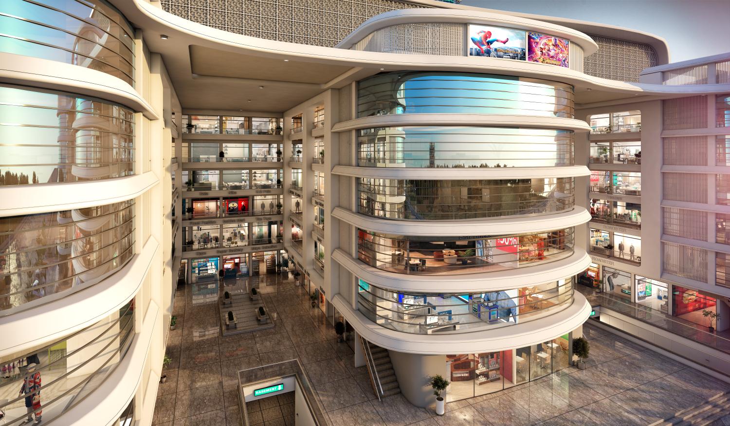 Elevation 4 of real estate project Shree Siddheshwar Paradise located at Harni, Vadodara, Gujarat