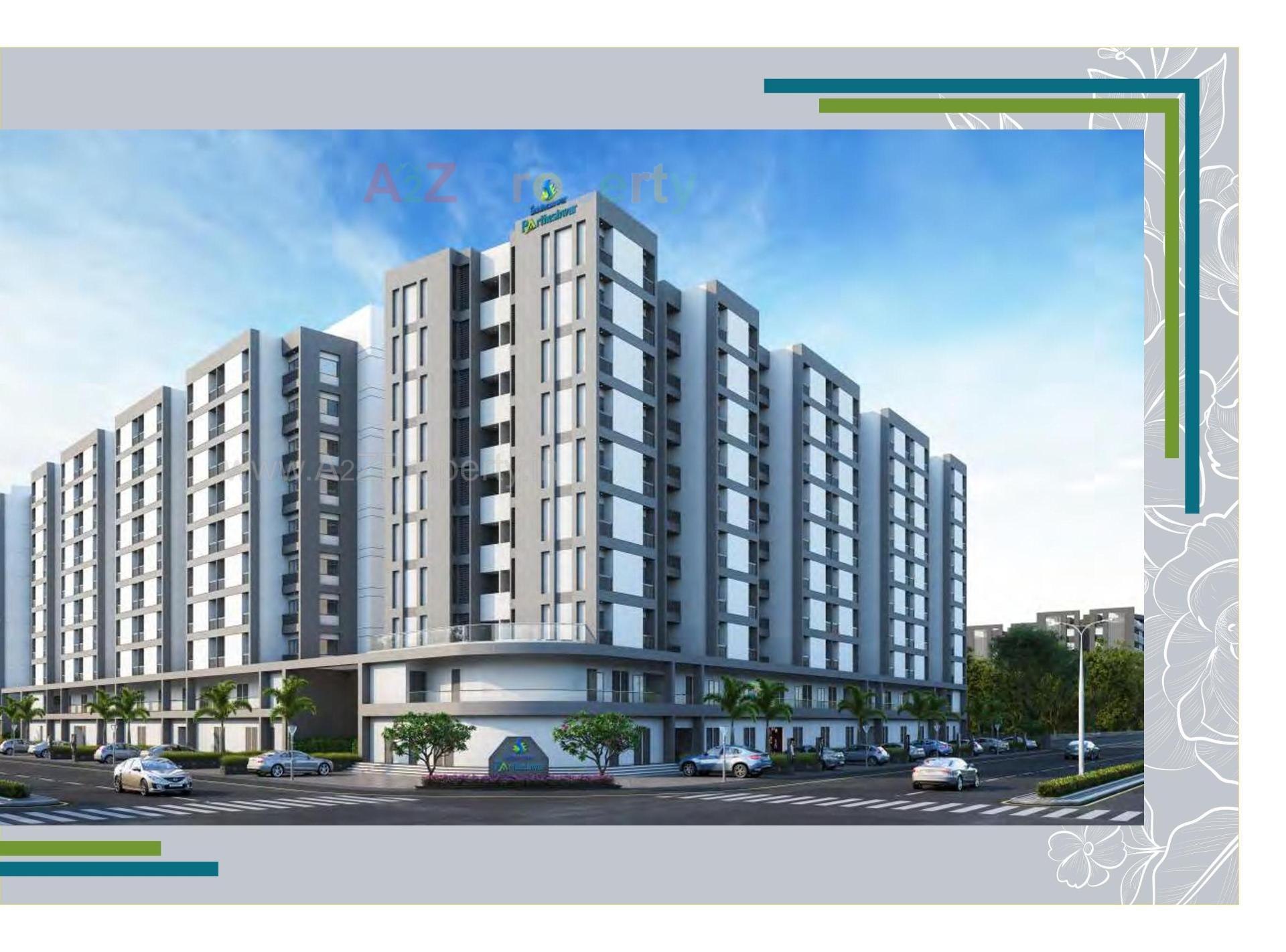 3D Elevation of real estate project Shree Siddheshwarheshwar located at Kasba, Vadodara, Gujarat
